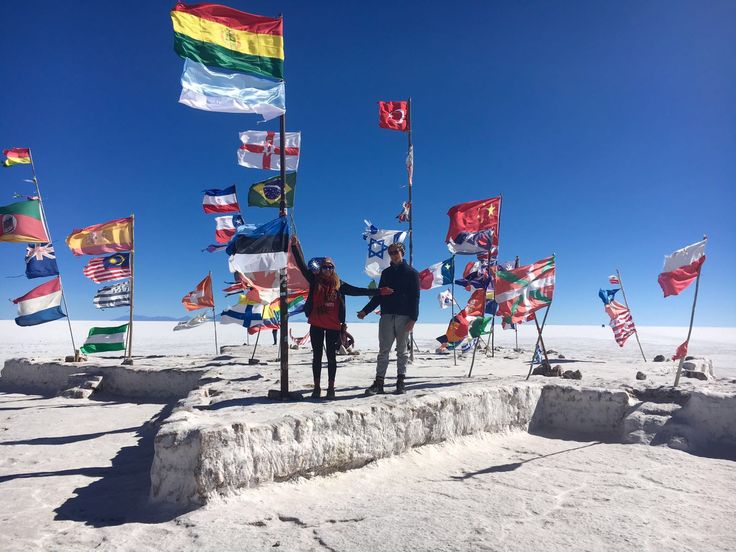 Onde Fica o Salar de Uyuni - Bandeiras